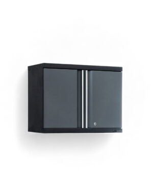 Väggskåp med 2 dörrar - Grå, PRO