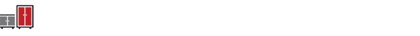 Vit logotyp på Garageinredning.se
