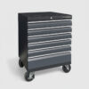 Verktygsvagn med 6 lådor - Grå, PRO