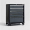 Verktygsskåp med 5 lådor grå, CLASSIC
