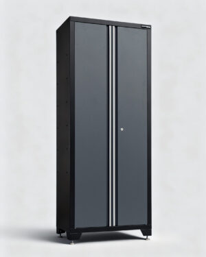 Förvaringsskåp högskåp grå, CLASSIC