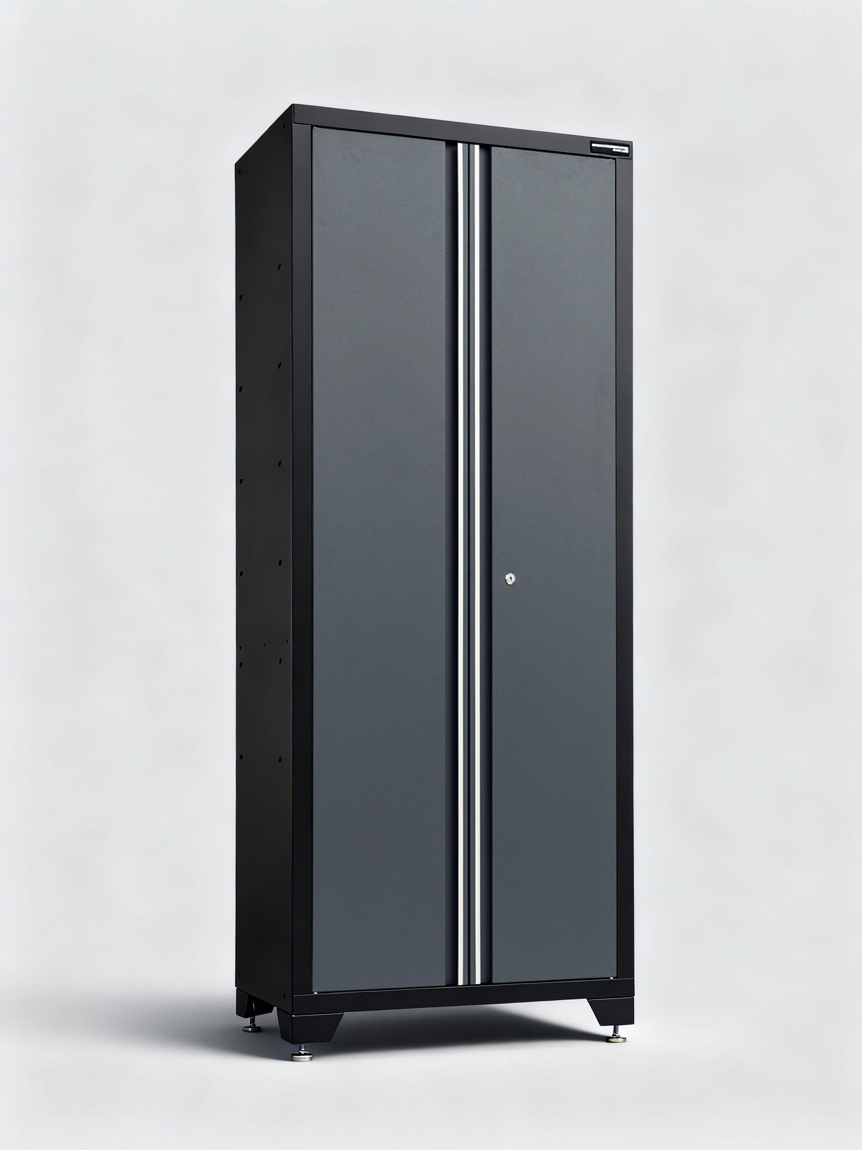 Förvaringsskåp högskåp grå, CLASSIC