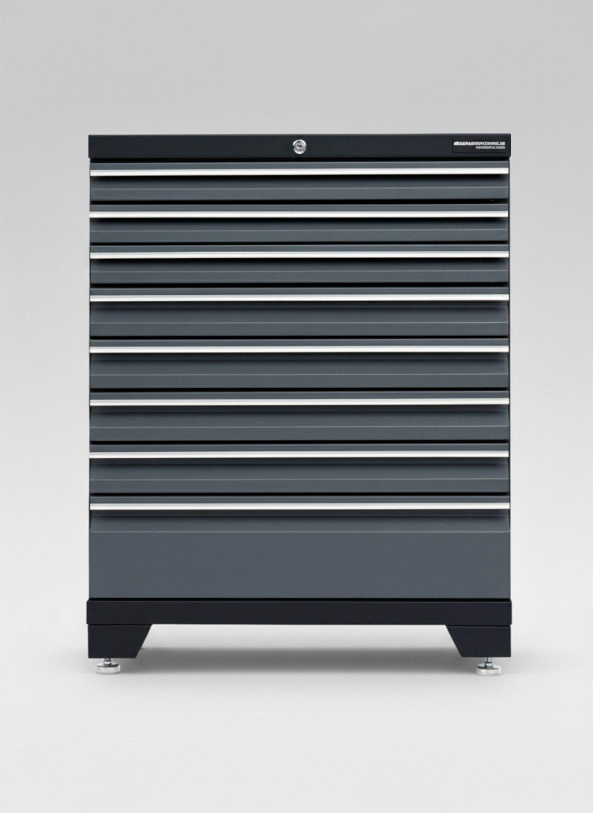 Verktygsskåp med 8 lådor - Grå, PRO - Bild 3