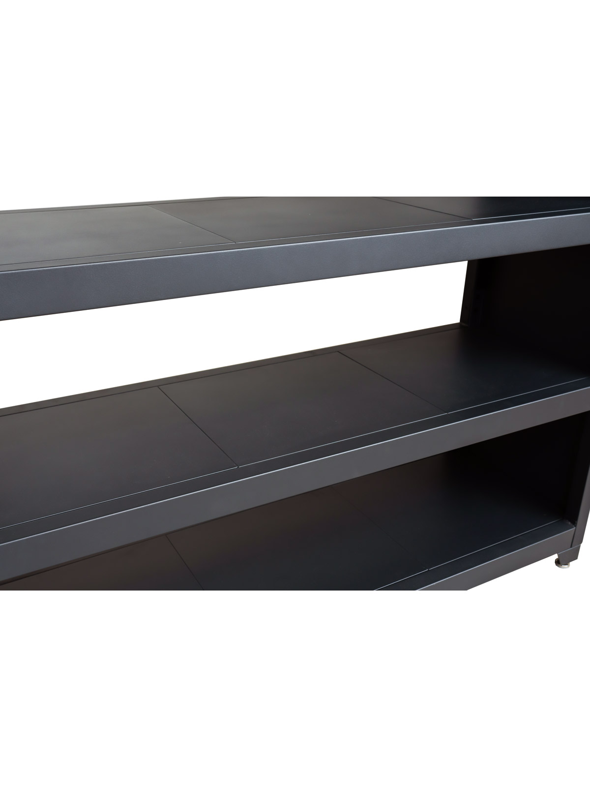 Förvaringshylla dubbel svart, PRO - Bild 3