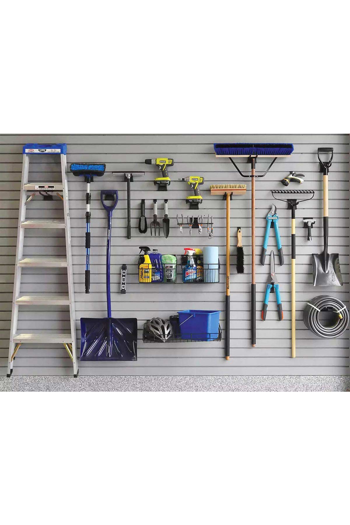 Väggpanel vit 244x30x1,7cm - Bild 3