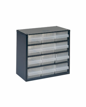 Sortimentskåp RAACO 30x28cm 12 lådor