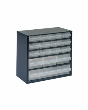 Sortimentskåp RAACO 30x28cm 16 lådor