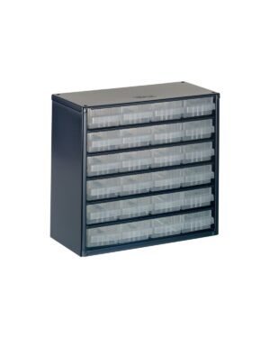 Sortimentskåp RAACO 30x28cm 24 lådor