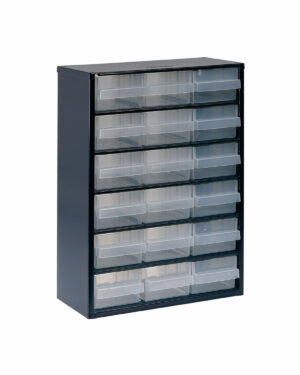 Sortimentskåp RAACO 30x42cm 18 lådor