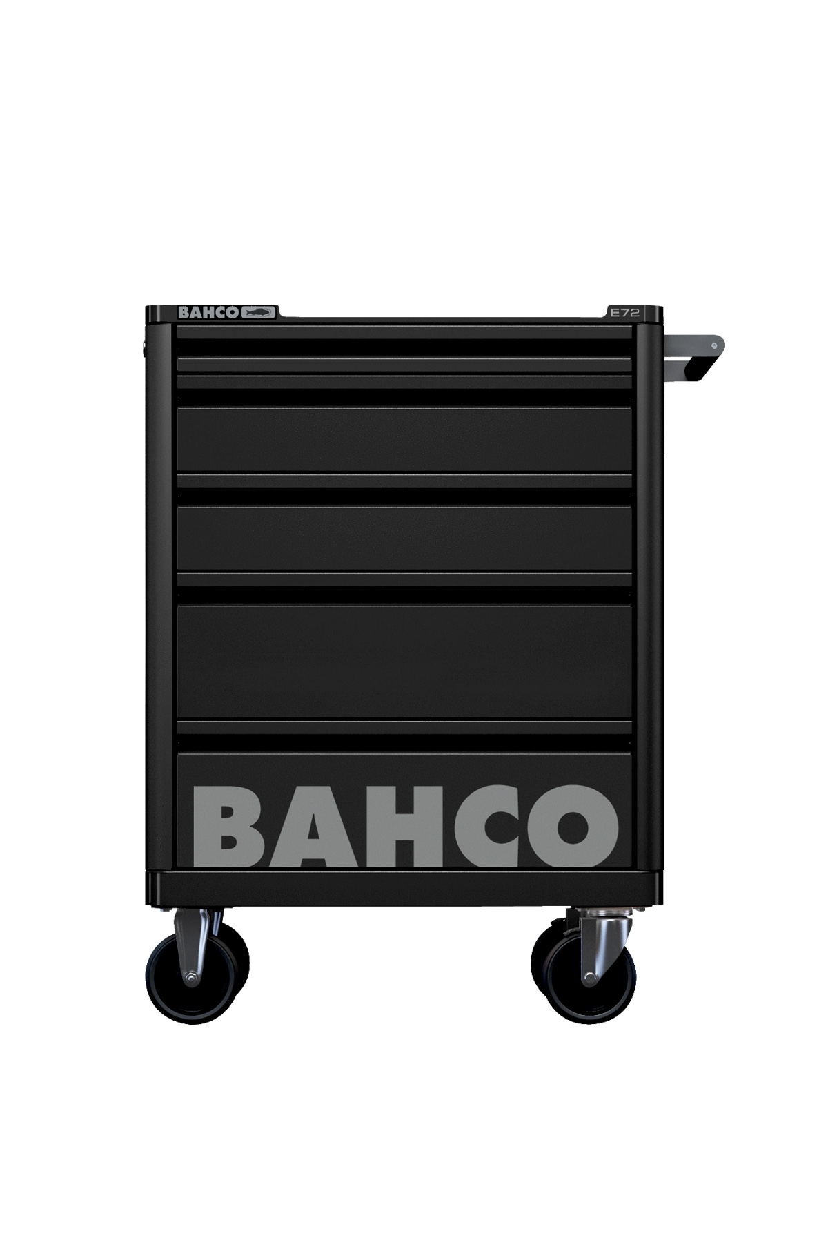 Verktygsvagn E72 med 5 lådor svart + 140 delar verktyg, BAHCO - Bild 3