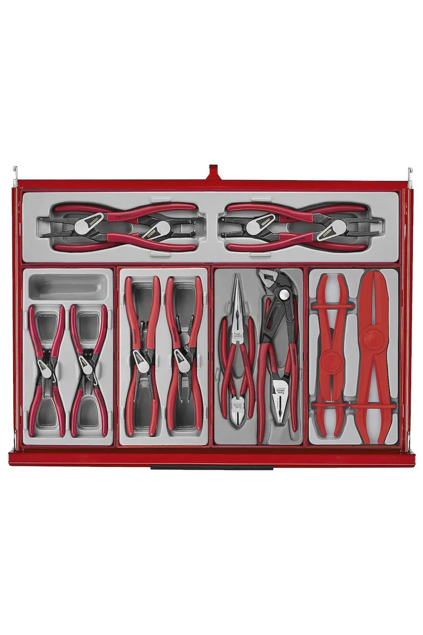 Verktygsvagn 16 lådor 1033 delar verktyg TengTools TKS26R1033T - Bild 14