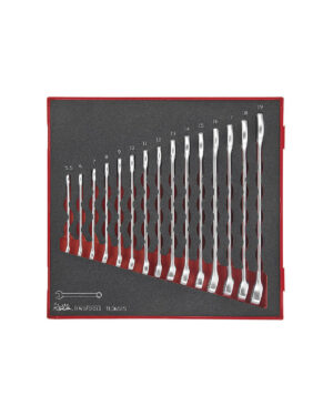 Verktygssats 15 delar U-ringnyckelsats TengTools TED6515