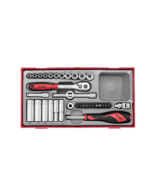 Verktygssats 35 delar Hylsnyckelsats 1/4'' TengTools TT143512