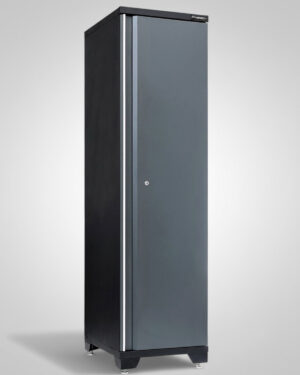 Förvaringsskåp högskåp 1 dörr - Grå, PRO