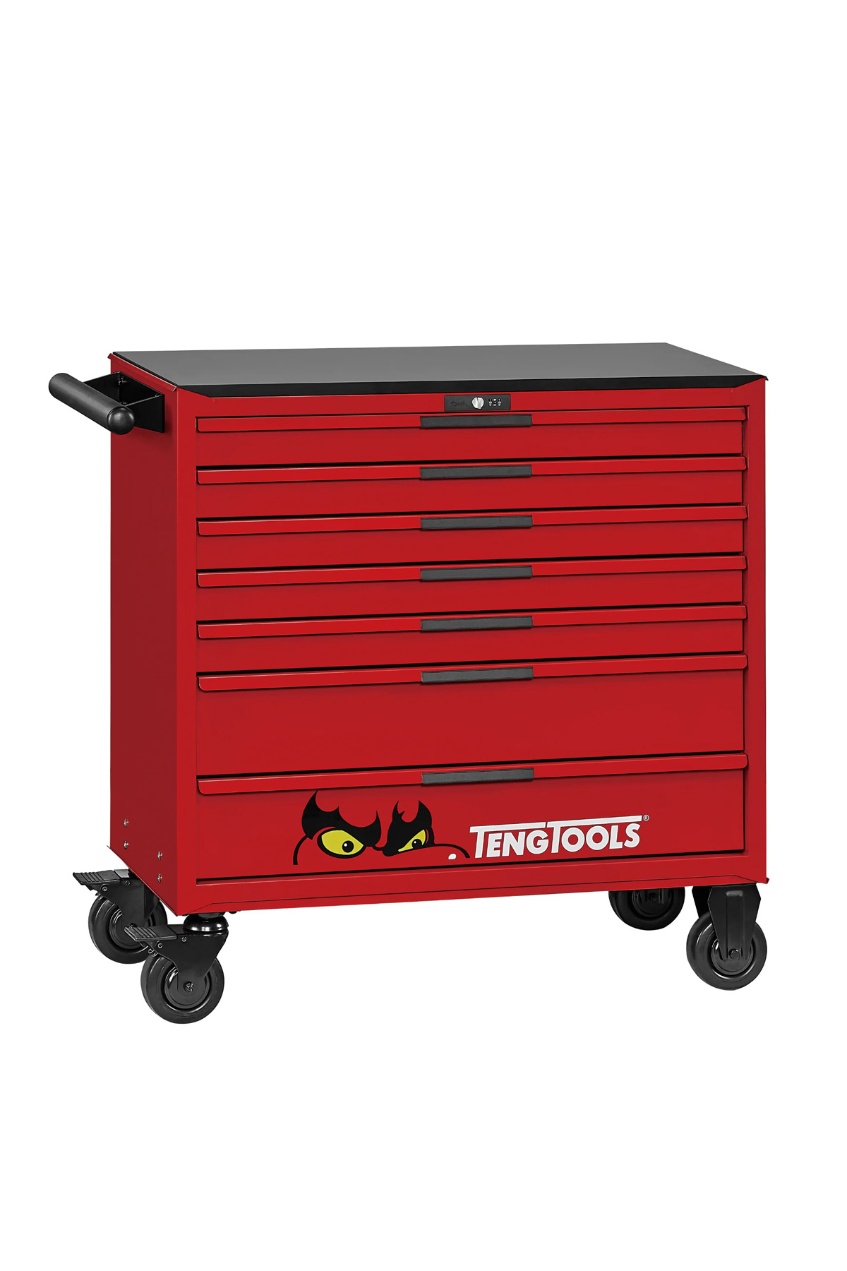 Verktygsvagn 7 lådor 663 delar verktyg TengTools TKW37R663T - Bild 2