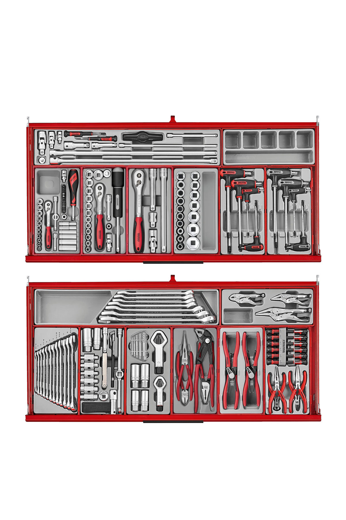 Verktygsvagn 7 lådor 663 delar verktyg TengTools TKW37R663T - Bild 5