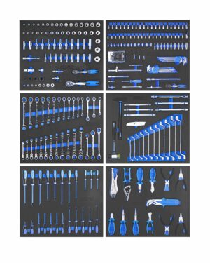 Verktygssats PRO 312 delar Nisma tools