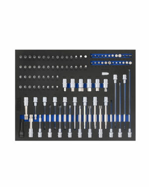 Verktygssats bits 102 delar Nisma tools