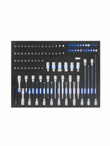 Verktygssats bits 102 delar Nisma tools