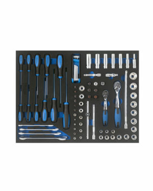 Verktygssats hylsnycklar / mejselsats 80 delar Nisma tools